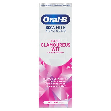 Pastă de dinți Oral-B 3D White Luxe Glamorous White, Sweet Mint, 120 g