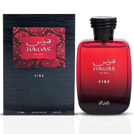 Rasasi Hawas Fire Eau De Parfum pentru bărbați 100ml - Parfum arabesc îndrăzneț