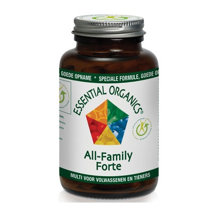 Multivitamin Essential Organics All-Family Forte, Vitamina complexă pentru întreaga familie