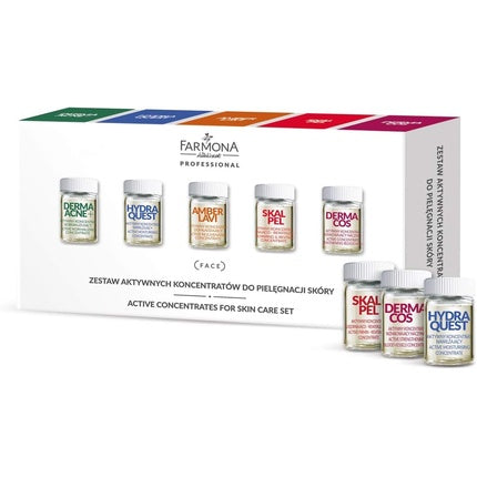 Set Piele Farmona Active Concentrates, 5 fiole x 60 ml