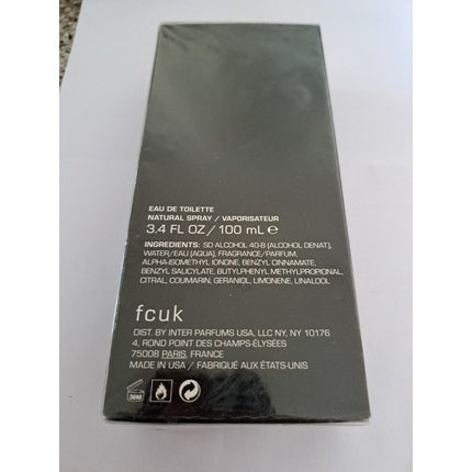 Parfum FCUK 3 for Him, EDT Spray 100ml, Negru