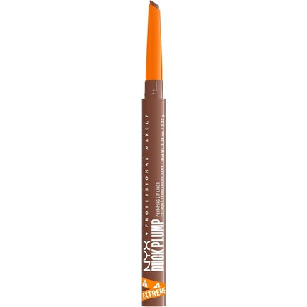Creion buze mat, NYX Professional Makeup, Plumping Lip Liner, nuanță cremoasă, portocaliu