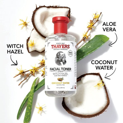 Tonic facial, Thayers, apă de cocos, 355ml