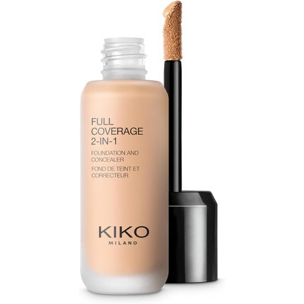 Fond de ten cu acoperire completă și corector, KIKO Milano, 04 Wr, 30 ml