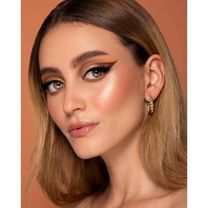 Sigma Beauty Ambiance, Paletă farduri ochi, 14 culori, neutre și aurii, cu oglindă