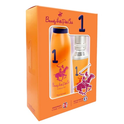 Set Parfum Beverly Hills Polo Club Elegant Women's Duo, 100ml și 150ml