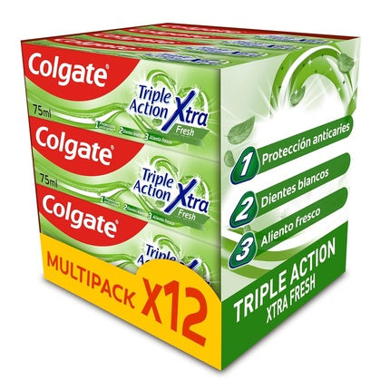 Pastă de dinți Colgate Triple Action Xtra Fresh, 75ml