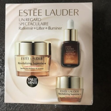 Set Cremă Estée Lauder Revitalizing Supreme+, 2 bucati, auriu