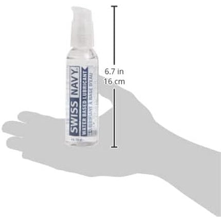 Lubrifiant pe bază de apă, M.D. Science Lab, Swiss Navy, 118ml, transparent