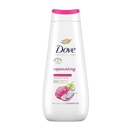 Gel de duș Dove Advanced Care Replenishing, 438 g, cu Dragon Fruit