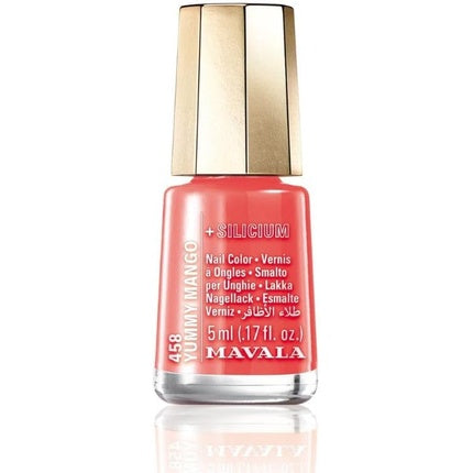Smalt pentru unghii Mavala Yummy Mango, 5ml