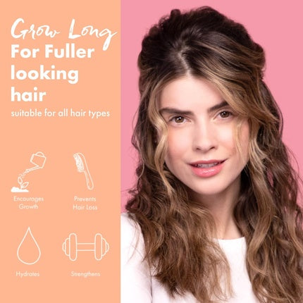 Șampon, Umberto Giannini, Grow Long, portocaliu, 250ml