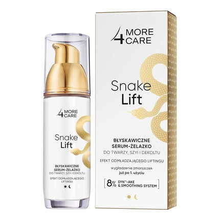 Ser anti-îmbătrânire, More4Care, Snake Lift Blitz, 35ml