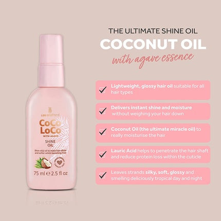 Ulei de corp, Lee Stafford, Coco Loco & Agave, 75 ml