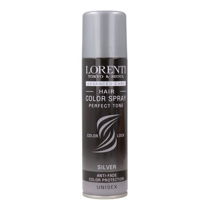 Spray de păr, Lorenti Crazy Color, argintiu, 150 ml