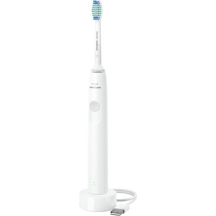 Periuță electrică, Philips Sonicare 1100 Series HX3641/02, alb, cu suport de încărcare