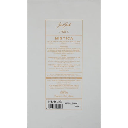 Parfum, Just Jacks, Mistica, 100ml