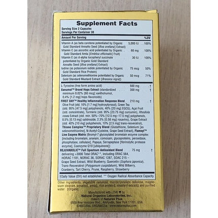 Supliment tiroidă, Natures Plus, AgeLoss, 60 capsule, galben