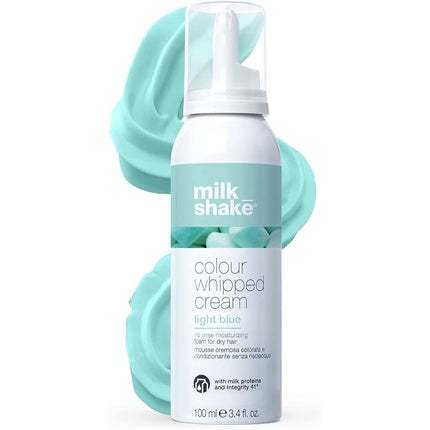 Crema coloranta par, Milk Shake, Color Whipped Cream, albastru deschis, 100ml