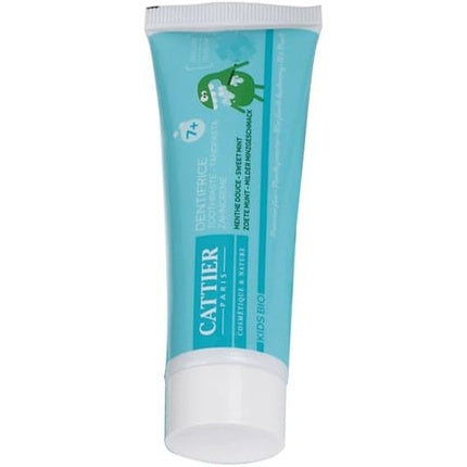 Pastă de dinți organică Cattier pentru copii 7 ani+, mentă, 50ml