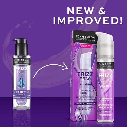 Ser Hair Styling, John Frieda Frizz Ease, Extra Strength Serum, 50ml