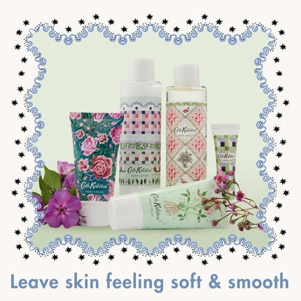 Cath Kidston Body Pamper Handbag, set cadou corp, design flori și dungi