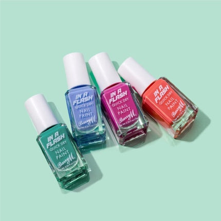 Lac de unghii, Barry M, In A Flash, teal