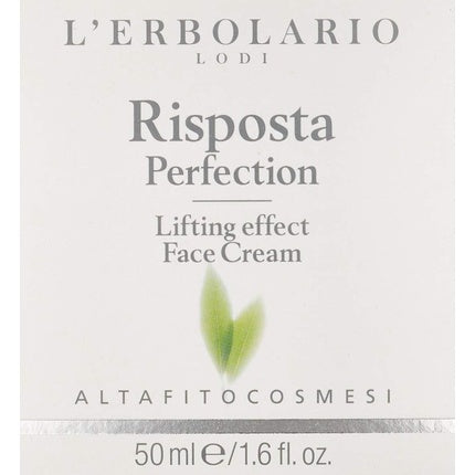 Crema facială L'Erbolario Risposta Perfection Lifting Effect, alb, 50ml