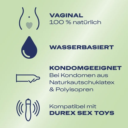 Lubrifiant intim Durex Naturals Extra Sensitive gel transparent 100ml