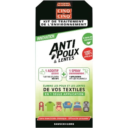 Kit Tratamente Anti-păduchi Cinq Sur Cinq