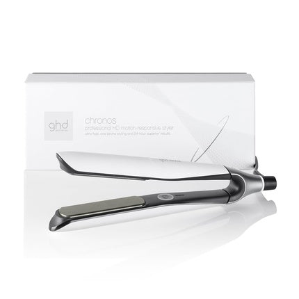 ghd Chronos White - Cel mai avansat aparat de îndreptat păr, HD Motion-Responsive, 2x mai rapid, temperatură optimă 185ºC