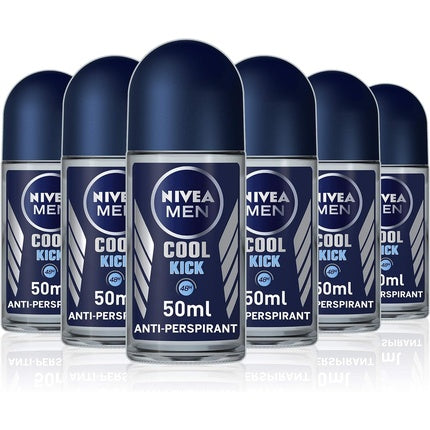 NIVEA Men Cool Kick Roll-On Deodorant, 50ml