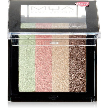 Paletă farduri ochi, MUA, Extreme Metallic Quad Starstruck, 10g