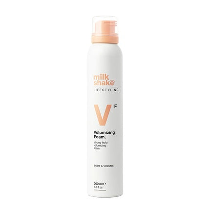 Mousse Milk Shake Lifestyling Volumizing Foam, alb cu pompă portocalie, 200 ml