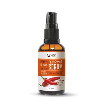 Serum pentru Creșterea Părului WOODENSPOON, 30ml, cu Extract de Chili