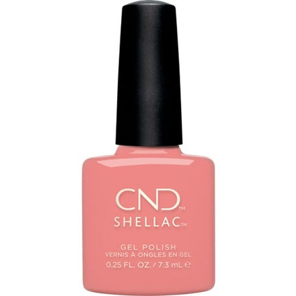 Smalt Gel CND Shellac Rule Breaker #373, Roz Piersică, 15ml