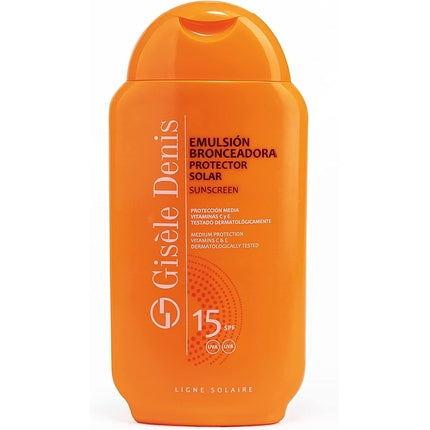 Emulsie de plajă Gisele Denis SPF 15, portocalie
