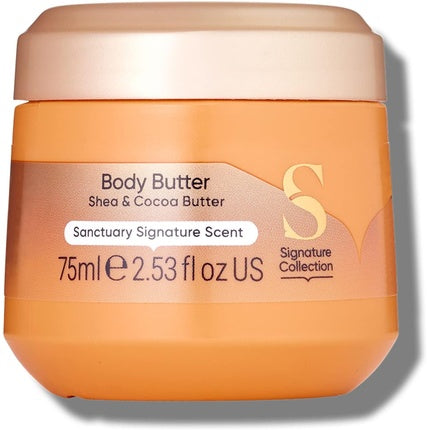 Unt de corp, Sanctuary Spa, Shea și Cacao, 75ml