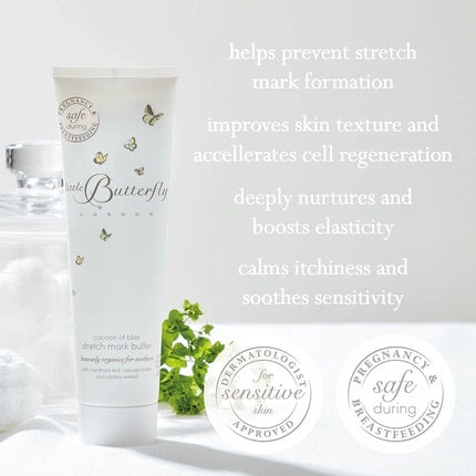 Unt pentru Vergeturi, Little Butterfly London, Cocoon of Bliss, 150ml