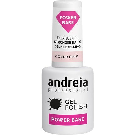Oja gel Andreia, Power Base, roz, 10.5ml