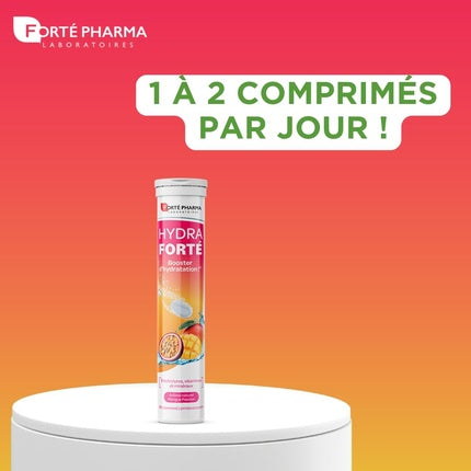 Tablete efervescente Forté Pharma Hydra Forte Mango Passion, 20 buc