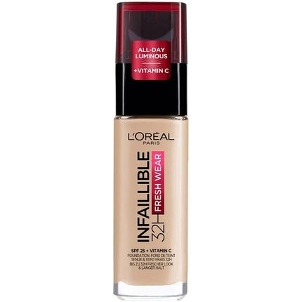 Fond de ten, L'Oréal, Infallible 32H Fresh Wear SPF 25, 30ml