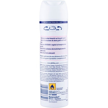 Deodorant spray Nivea, Invisible, alb-negru, 150ml