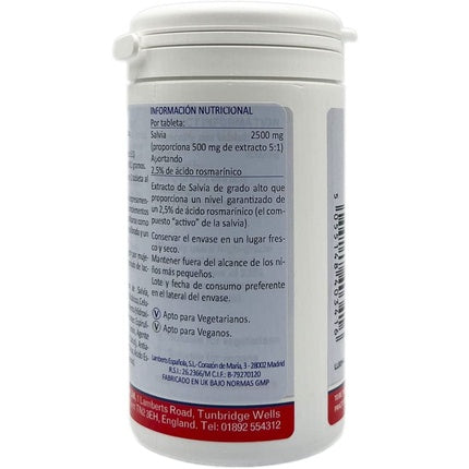 Capsule Lamberts Sage, 2500mg, 90 bucăți