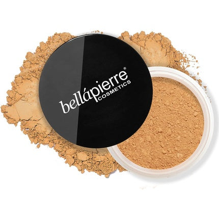 Fond de ten pudră Bellapierre Cosmetics Full Coverage SPF 15 culoare Brown Sugar 9g