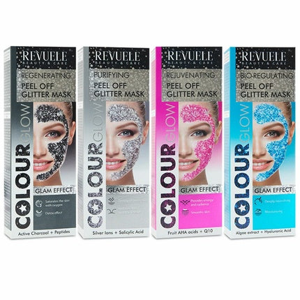 Masca Fata, Revuele, Colour Glow, Glitter