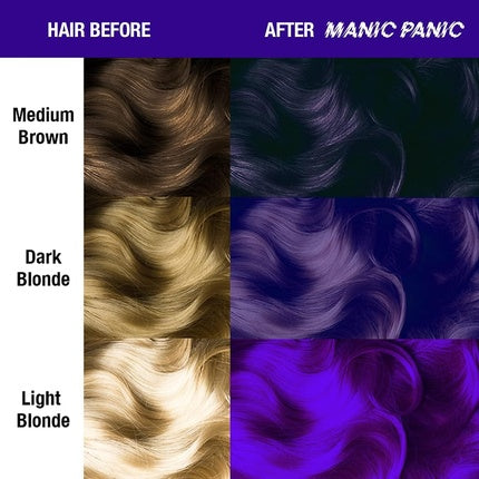 Vopsea pentru păr, Manic Panic, Amplified Ultra Violet, 118ml