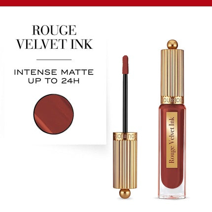 Bourjois Rouge Velvet Ink, Lipstick lichid, 26 Haute Chocolate, maro