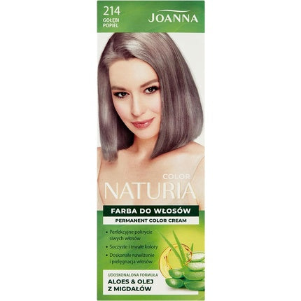 Vopsea de păr, Joanna Naturia, Dove Ash, extract de piersică