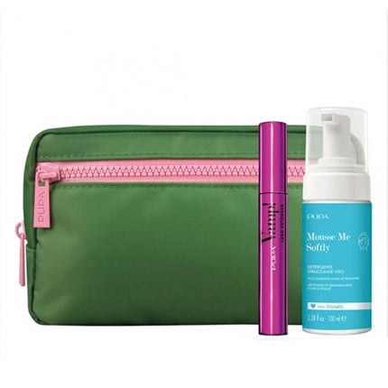 Set Cadou Mascara Pupa Milano Vamp, Lash Extender, Culoare Verde